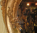 Dore Bronze Rococo Chippendale Louis XV Style Mirror