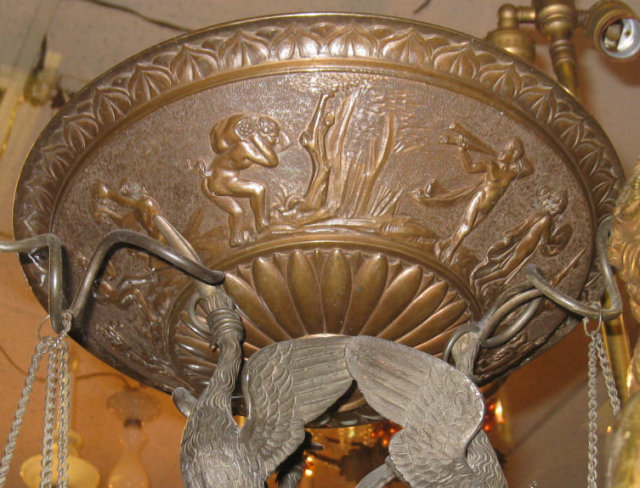 Pair Antique Italian Grand Tour Bronze Incense Burners