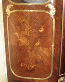 Antique Bronze Mounted French Louis XV Style Vitrine