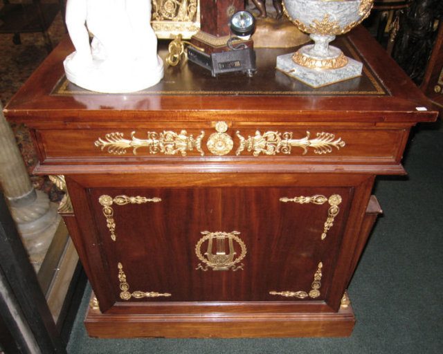 Antique Neo-Egyptian French Empire Revival Desk