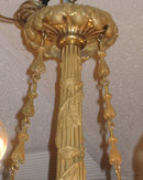 Louis XVI Style 18-Light Ormolu Bronze Chandelier After Pierre Gouthière