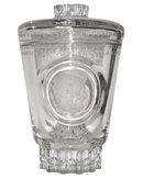 Large Lobmeyr Crystal Glass Goblet with Abraham Lincoln Engraved Portrait