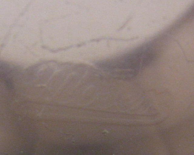 Josef Hoffmann Moser Signed Violet Footed Glass Vase