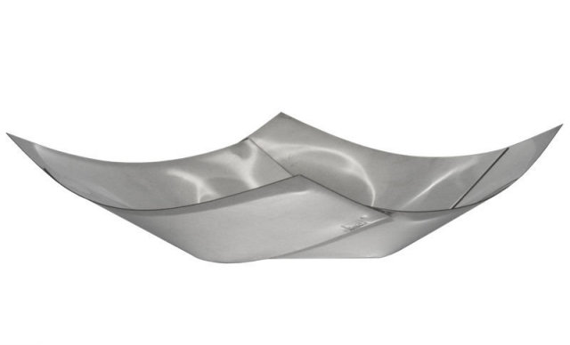 Ciotola Maldive Stainless Bowl by Bruno Munari