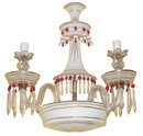 Pair of Venetian Style Opaline Glass Sconces Attr. to Baccarat