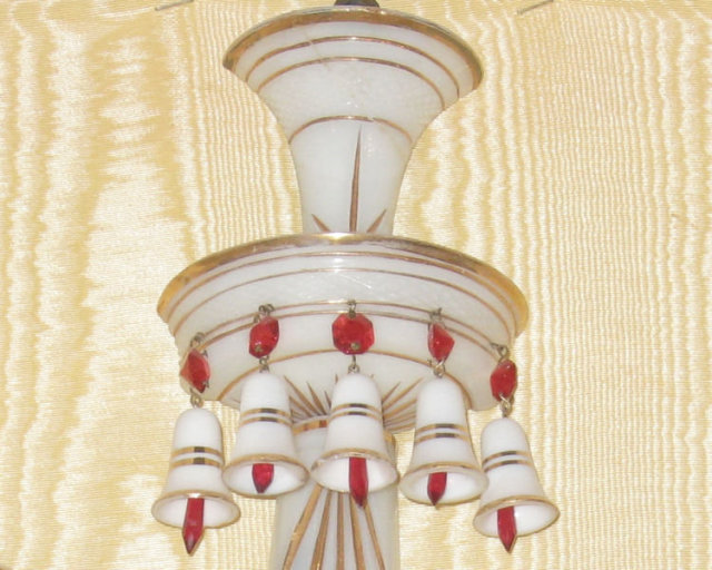 Pair of Venetian Style Opaline Glass Sconces Attr. to Baccarat
