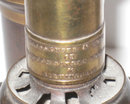 Pair of English Regency Style Bronze Argand Lamps by Samuel S. Messenger & Sons