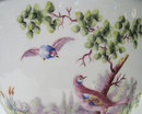 Pair of Porcelain Chinoiserie Wine Coolers with Exotic Painted Birds by Sevres