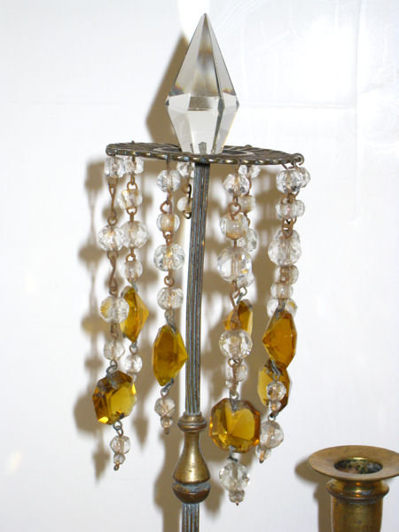 Pair of Marble and Bronze Candelabra with Neoclassical Jasperware Medallions