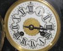 Tiffany & Company Slate Mantle Clock in Renaissance Style by Japy Freres & Co.