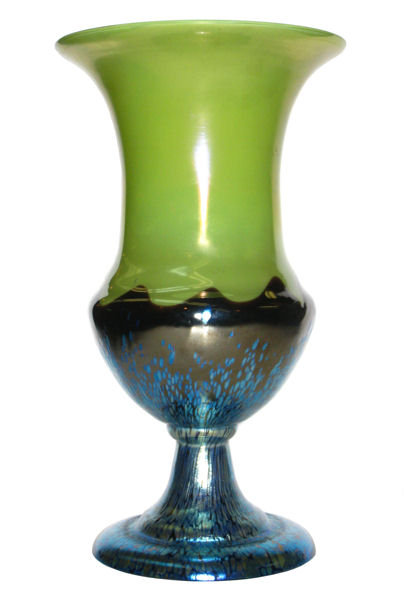 Art Deco Period Iridescent Loetz Glass Vase with Ausführung 226 Decor