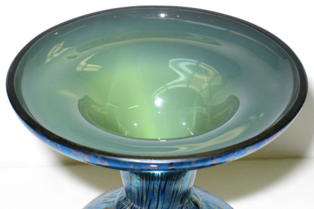 Art Deco Period Iridescent Loetz Glass Vase with Ausführung 226 Decor