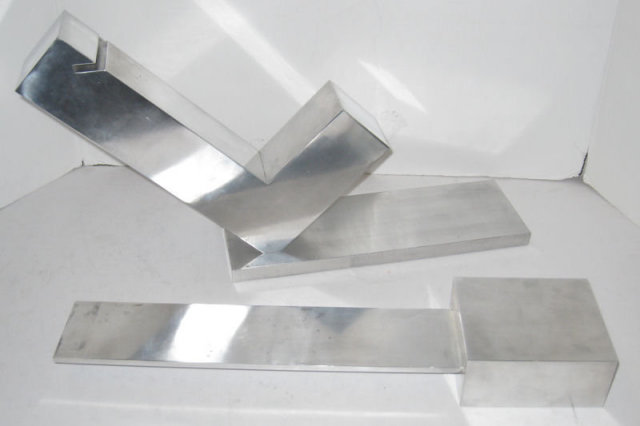 Checkpoint 1971 Aluminum Sculpture by Menashe Kadishman