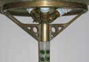 Antique Judgenstil Glass Table Lamp by Ludwig Sutterlin for Fritz Eckert
