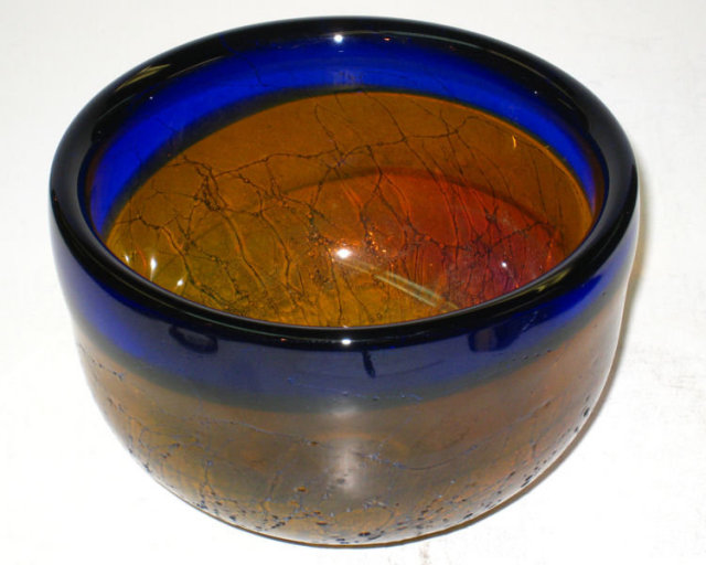 Ann Warff Glass Bowl for Kosta
