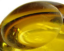 Sommerso Glass Vase Attributed to Flavio Poli for Seguso Vetri