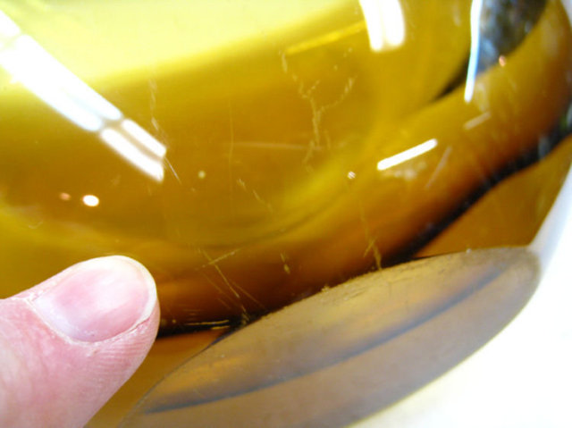 Sommerso Glass Vase Attributed to Flavio Poli for Seguso Vetri