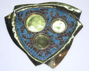 Salvador Teran Brass & Mosaic Tile Tea Coffee Set