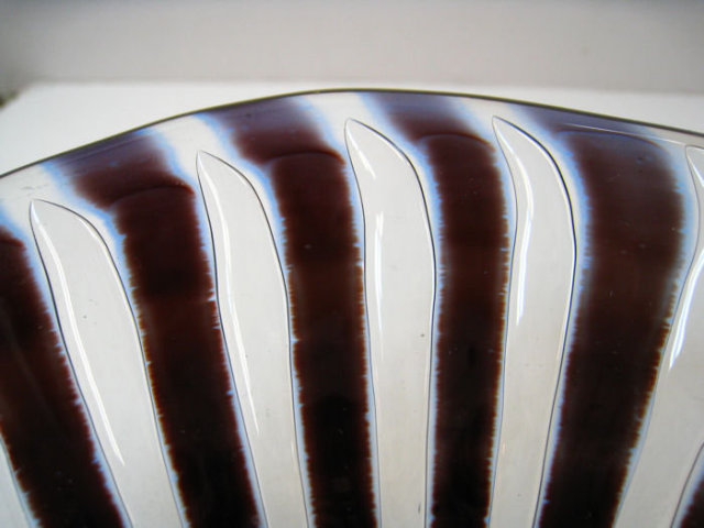 Ariel Glass Bowl by Edvin Ohrstrom (1906-1994) for Orrefors