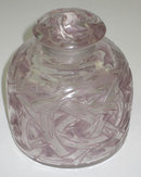 Epines Mauve Glass Perfume Bottle by Rene Lalique
