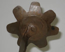 Arts and Crafts Period Hammered Copper Candelabra