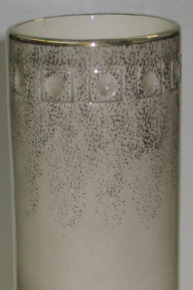 Art Nouveau Faience Vase with Peacock by Céramique de Saint-Amand-les-Eaux