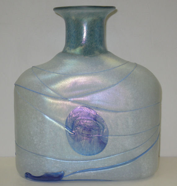 Glass Vase by Bertil Vallien for Kosta Boda