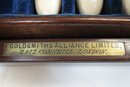 Antique English Silver & Ivory Fish Flatware Set