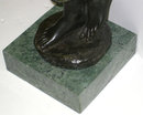 Muses des Bois Bronze Sculpture After Eugene Marioton (1857-1933)