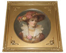 Pair of Antique Viennese Porcelain Portrait Plaques by Pirkner
