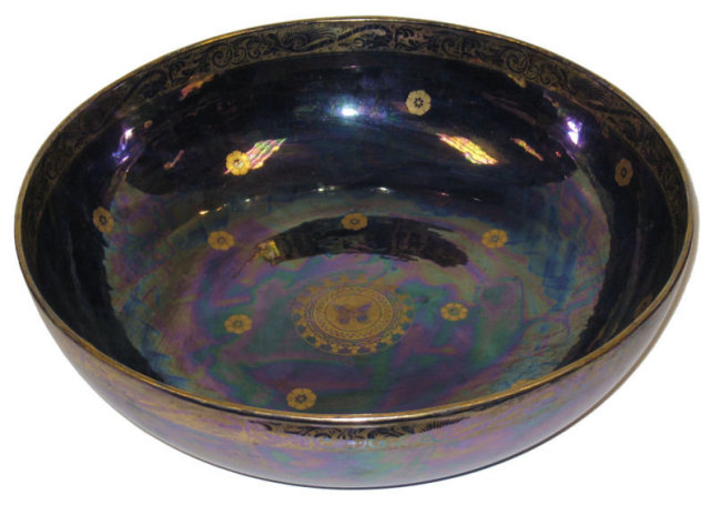 Large Maling Coronet Lustreware Bowl