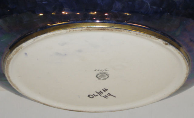 Large Maling Coronet Lustreware Bowl