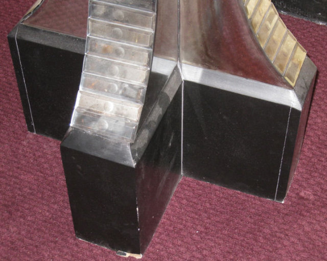 Art Deco Mirrored Glass Console Tables After Serge Roche