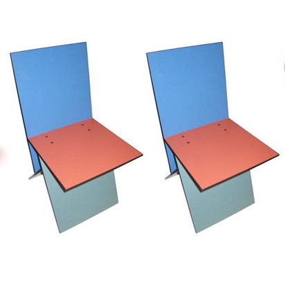 Pair of Verner Panton Vilbert Side Chairs