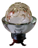 Fontana Arte Sculptural Glass Sphere Table Lamp c1960s