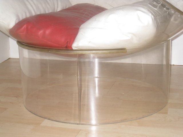 Andy Warhol Estate Acrylic Lounge Chair