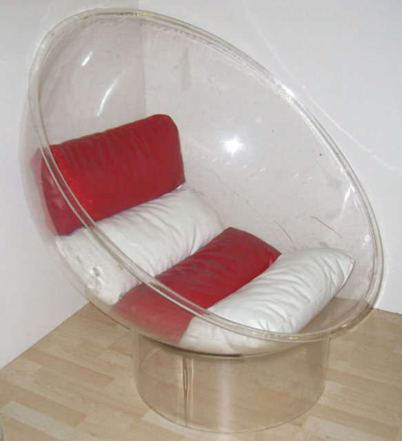 Andy Warhol Estate Acrylic Lounge Chair