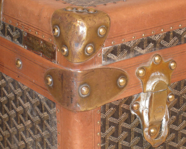 Goyard Steamer Trunk c1936-