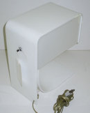 White Plastic Table Lamp by Neal Small Circa 1965