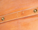 Hermes Canvas and Leather Duffle Bag