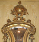 Antique Louis XV Style Gilt Bronze Girandole Mirror