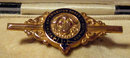 Royal Antediluvian order of Buffaloes 9k Gold Bar Brooch / Pin 1910