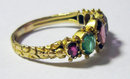 A Victorian REGARD Ring. Circa 1890
