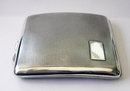 English Silver Cigarette Case By Randle Brothers 1938