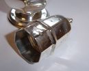 Vintage Silver Octagonal Pepper Caster