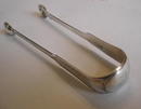 Antique Silver Brightcut Sugar Tongs 1808,