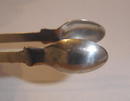 Antique Silver Fiddle Pattern Sugar Tongs 1808,