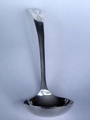 Vintage English Silver Elegant Cream Ladle