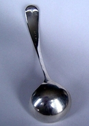 Vintage English Silver Elegant Cream Ladle