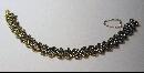Antique English 15k Yellow Gold Art Nouveau Bracelet 1905